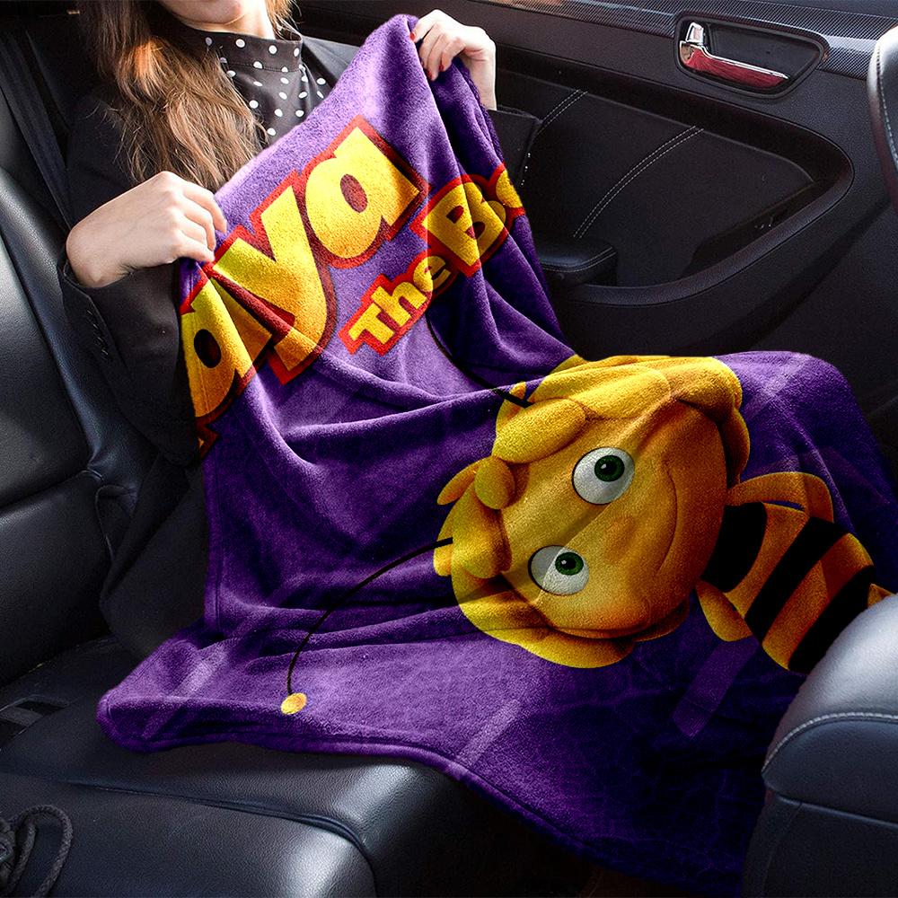 Maya Bee Blanket, High quality Comfortable for All Seasons, Home Decor, Warmth and Comfort