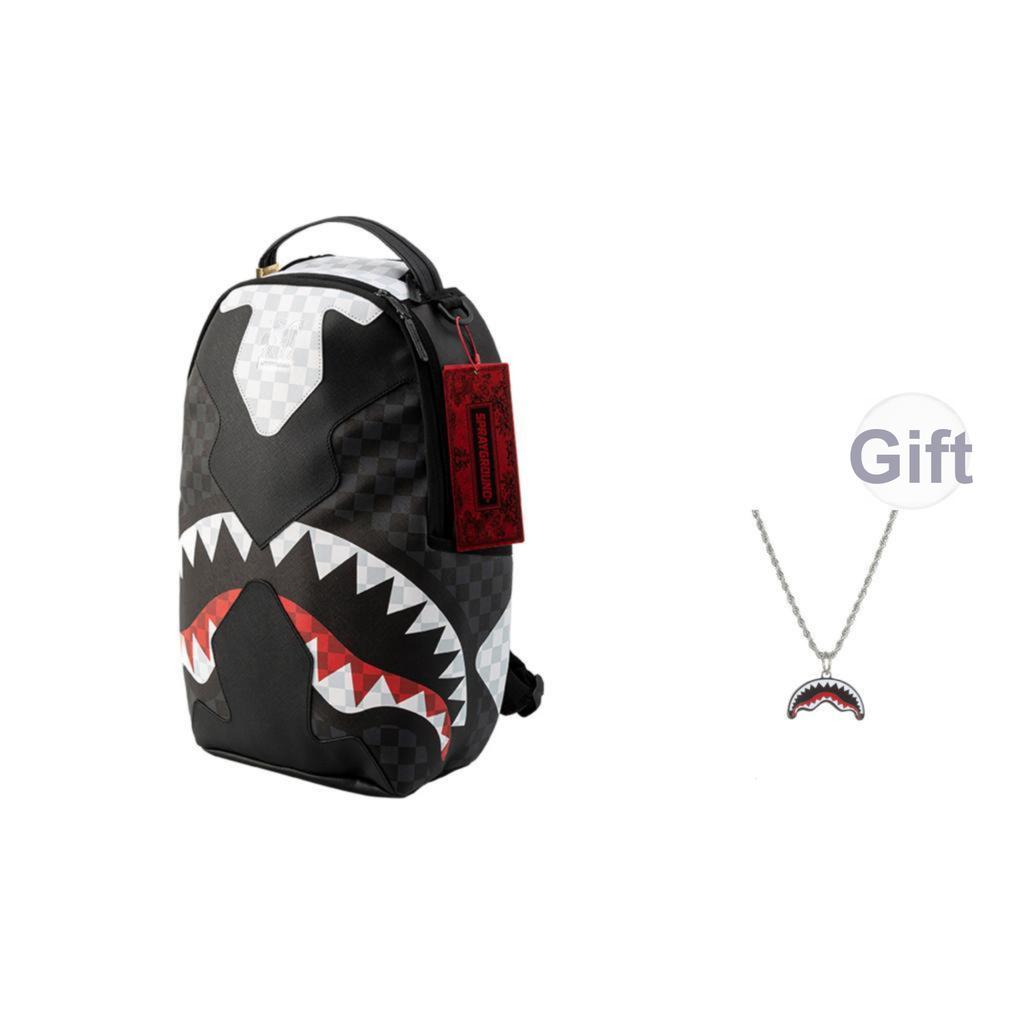 New SPRAYGROUND PVC Backpack Regular Unisex Black W1035701