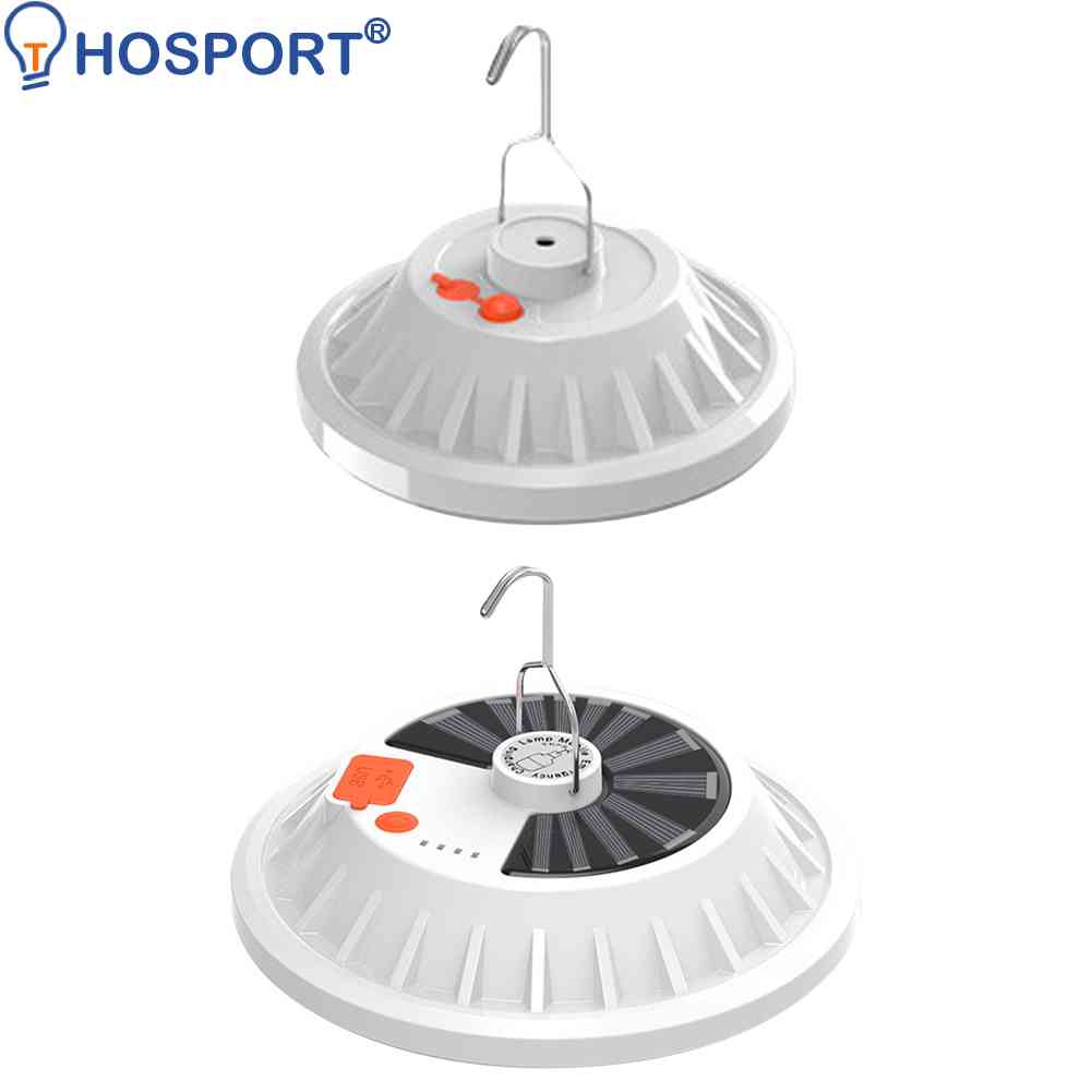 30W/60W/120W Fan Tent Light Remote Control Battery/Solar Searchlight USB Rechargeable LED Waterproof 3/5 Modes for Outdoor Home