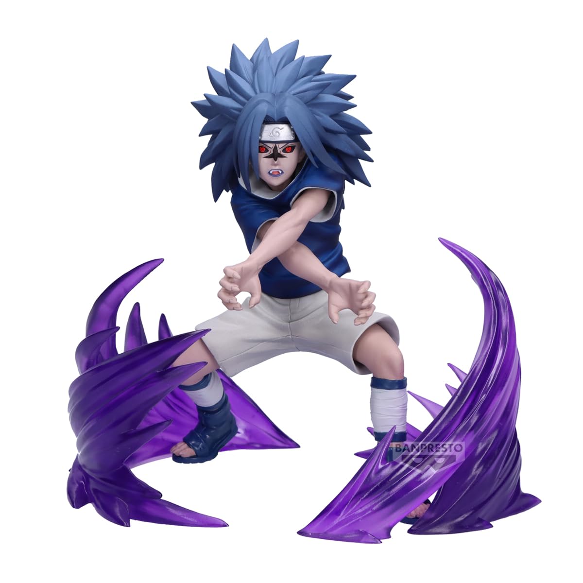 Banpresto NARUTO Uchiha Sasuke Vibration Star Figure #27 (72 Series) (ver.B)