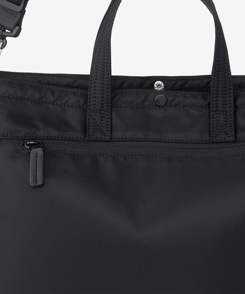 Mindbridge [Can Be Worn As A Crossbody Bag] Black Nylon Briefcase
