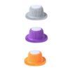 New Bathtub Drain Hair Catcher Collapsible Drain Protector for Pop-Up and Regular Drains of Shower Bathtub Tub Bathroom Sink
