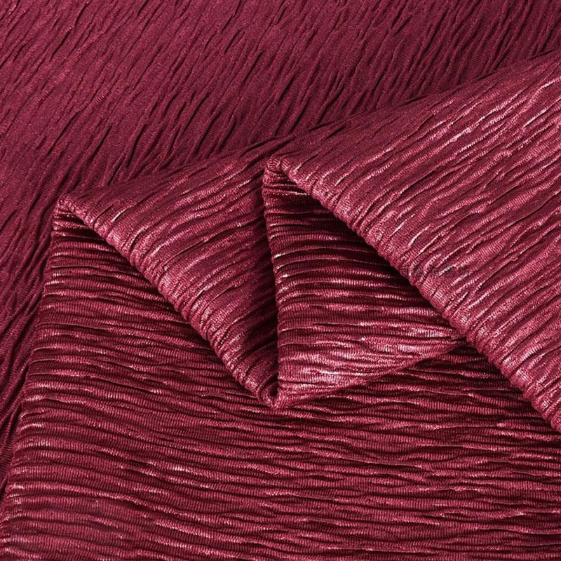 100x150cm Chic Wrinkled Design Fabric Crepe Texture Pleated Fabric For DIY Sewing Costume Car Curtain Background Decoration