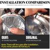 HDBUBALUS Headlight Trim Ring Head Lamp Decorate Ring Fit for Harley Softail Street Bob 2018-2024 1 Pc (Chrome)