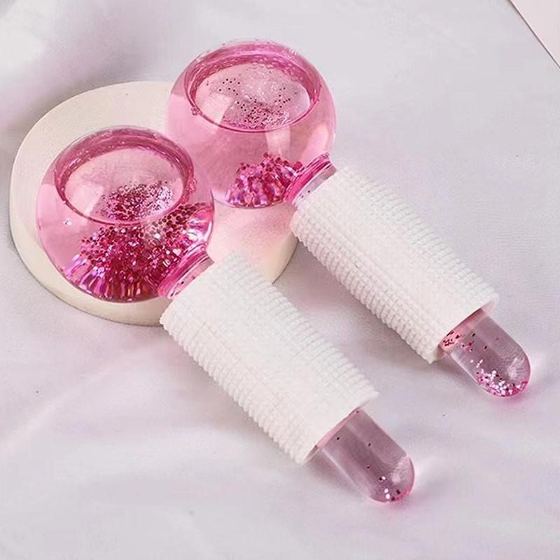 

Красота хоккей на льду энергия красоты мяч для лица охлаждающие ледяные шары водная волна для лица и глаз массажный ролик уход за кожей 2pcs