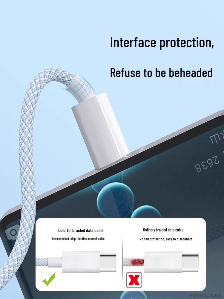 Multi-Head 3-in-1 Fast Charging Cable: 120W for Home, 66W for Car, Compatible with Apple Devices.