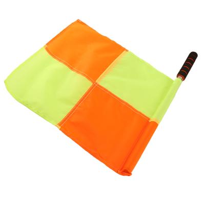 Soccer Flags Referee, 2PCS Referee Linesman Flag with Linesman Flag Match Soccer Football Hockey Training Feree Football Uk Storage Bag for Sports