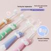 Round Tube Fun Cartoon Toothbrush for Kids (Ages 2-12) - Fine Soft Bristles