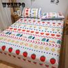 Cotton Bed Pillowcase Three-piece Plus Thick Anti-skid Protection Bed Cover Bedding Suit