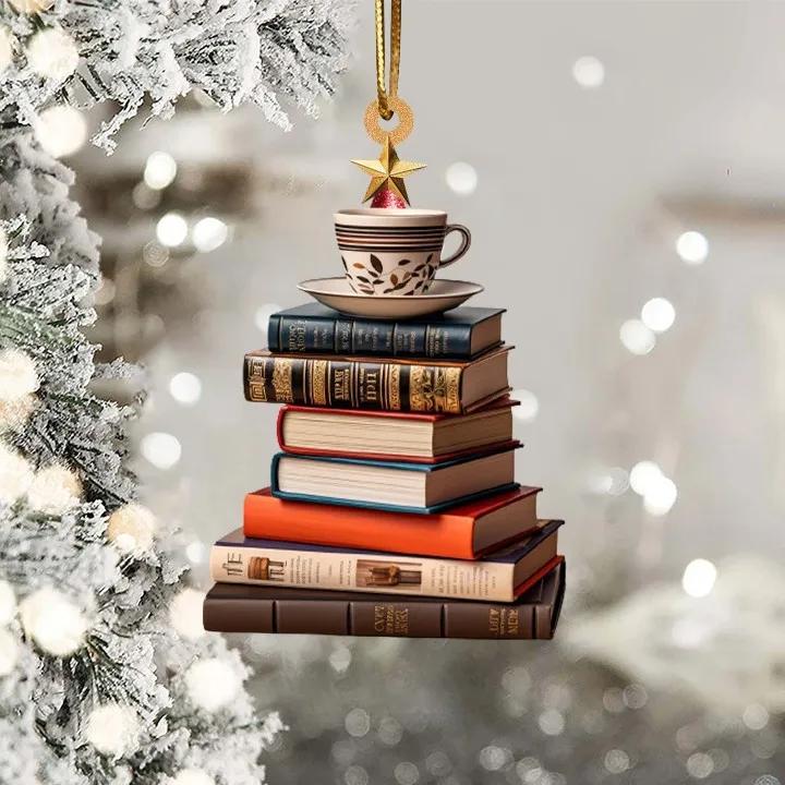 New Christmas Tree Decoration Pendant Multifunction Acrylic Durable Material Christmas Santa Atmosphere Props Winter Decorations