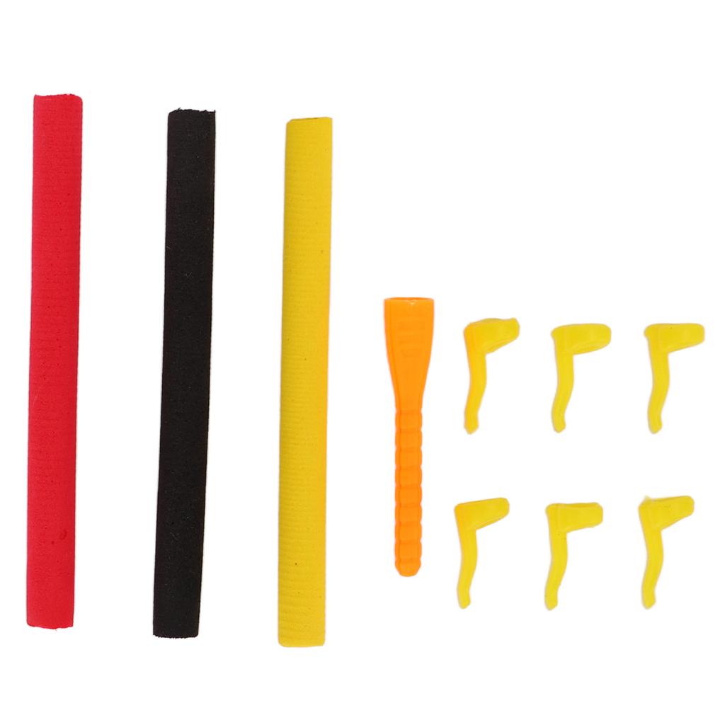 Karpfenangeln Schaumstoffsticks EVA Tragbar Leicht Köder Zig Aligner Kit Angelzubehör für Teich