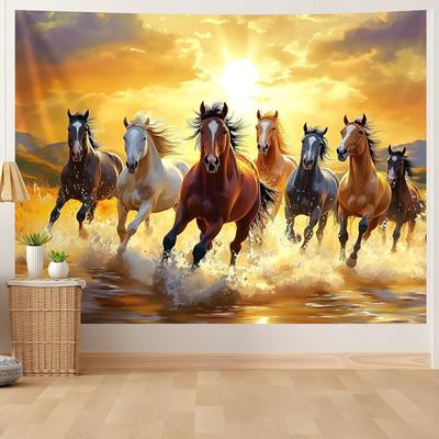 Tapiz aohmpt caballo arte de pared semental