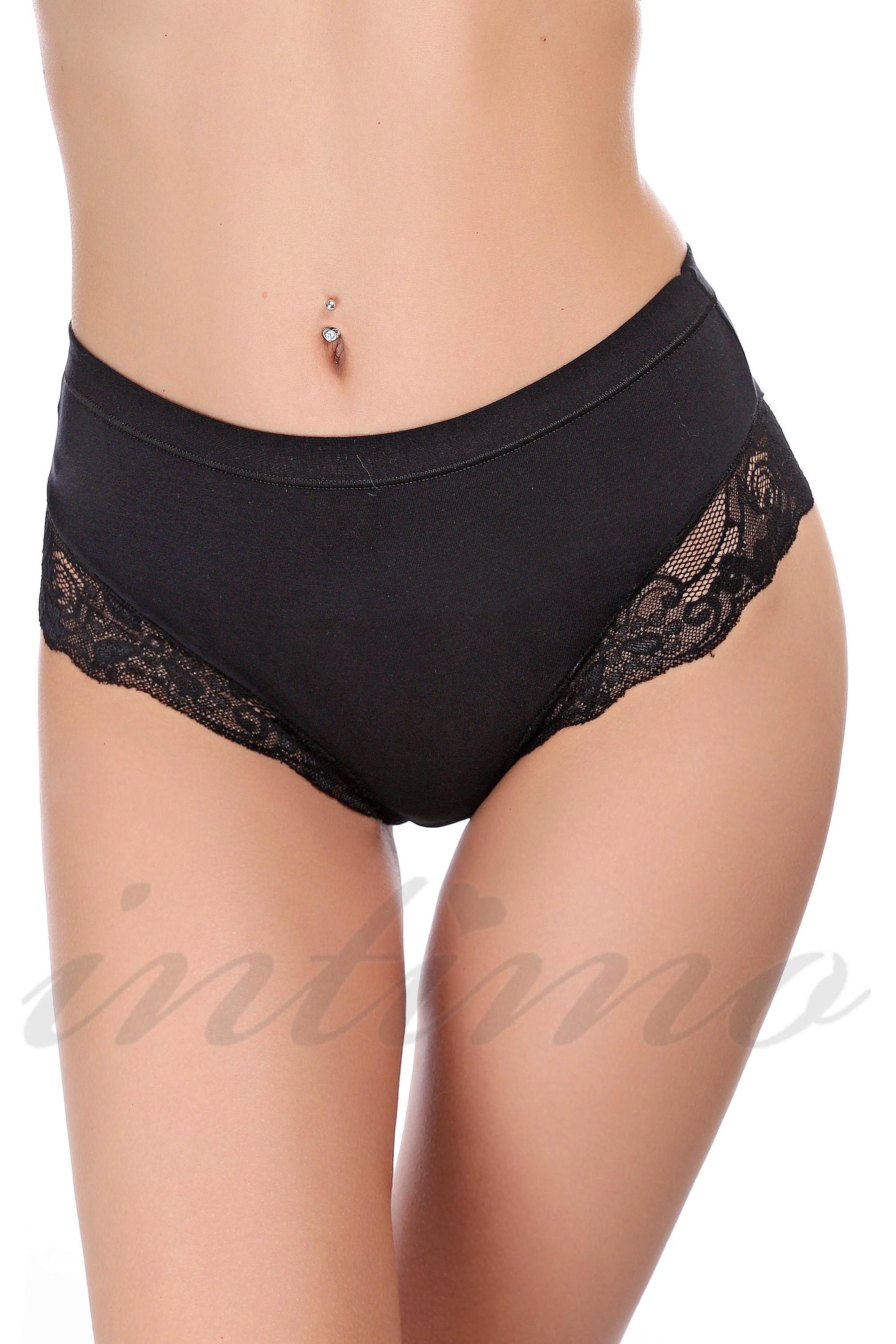 

Трусики-шортики Jadea (27920) 6(2XL) прозорий колір чорний