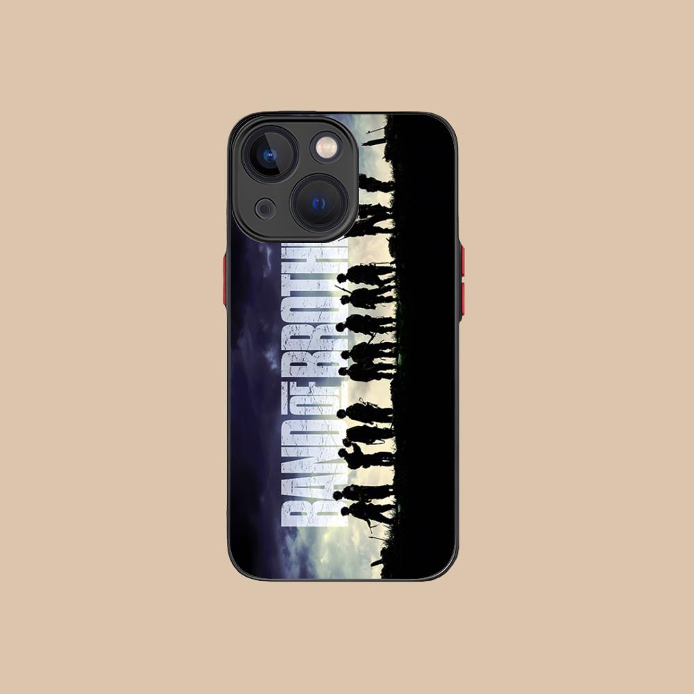 

Band of Brothers Phone Case for iPhone 17 16 15 14 13 12 11 X XR XS Air Pro Max Plus Mini Skin Feel Cover iPhone XS Max
