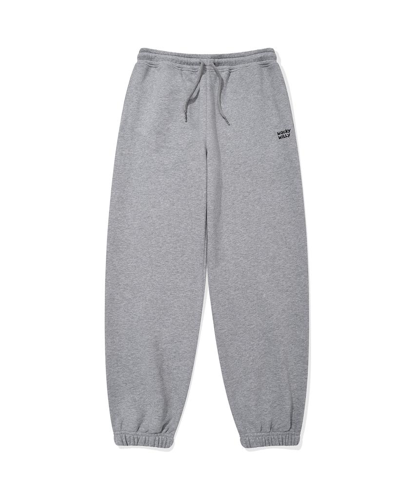 WACKY WILLY Signature Sweat Jogger Pants Grey