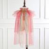 Princess Cape, Colorful Princess Cloak Girls Glittering Princess Dress Up Cape