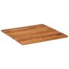 VidaXL Table Top 70x70x2.5 Cm Square Solid Acacia Wood, Wooden Table Top, Coffee Table Top, Top 370932