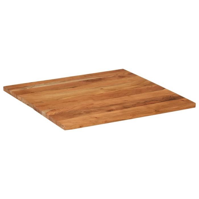 VidaXL Table Top 70x70x2.5 Cm Square Solid Acacia Wood, Wooden Table Top, Coffee Table Top, Top 370932