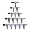 Stainless Steel Aquarium Air Regulating Valve with Oxygen Pump and Air Pipe