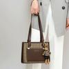Bag autumn and winter new women's bag large capacity houndstooth fashion commuter shoulder tote bag large bag bag