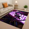 HD Cartoon Murder Drones V Uzi Robot Living Room Non Slip Area Rug Soft Carpet for Bedroom Playroom Sofa,Easy Clean Home Doormat