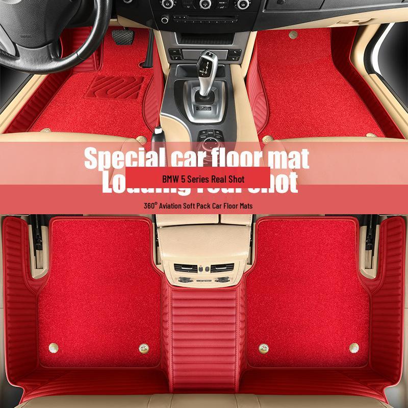 Mercedes-Benz E-Class (16-22 facelift) E300L E350EL E200L E260L Full Coverage Floor Mats