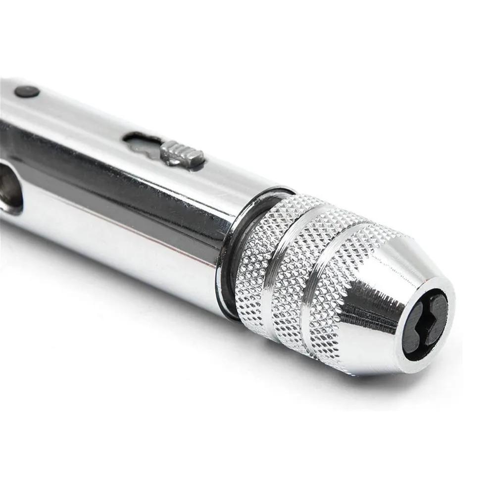 T-shaped 3mm-6mm Tap Wrench 12 * 60 Manual Tapping Screwdriver Wrench Threading Set Hand Tools  Car Tools  Plumbing Tools