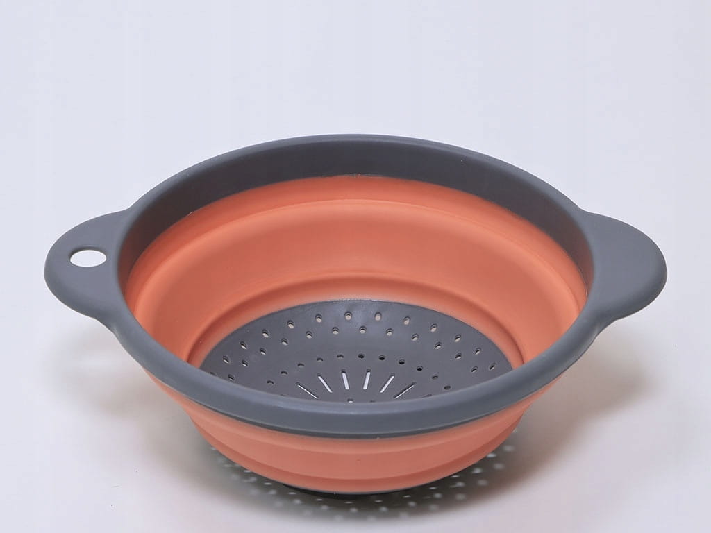 Collapsible Silicone Pasta Strainer 23 Cm