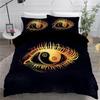 Povlečení s potiskem Jin a Jang 3D potisk Drby pro děti, teenagery, dospělé Přikrývka King, Queen size Polyesterová ložní souprava