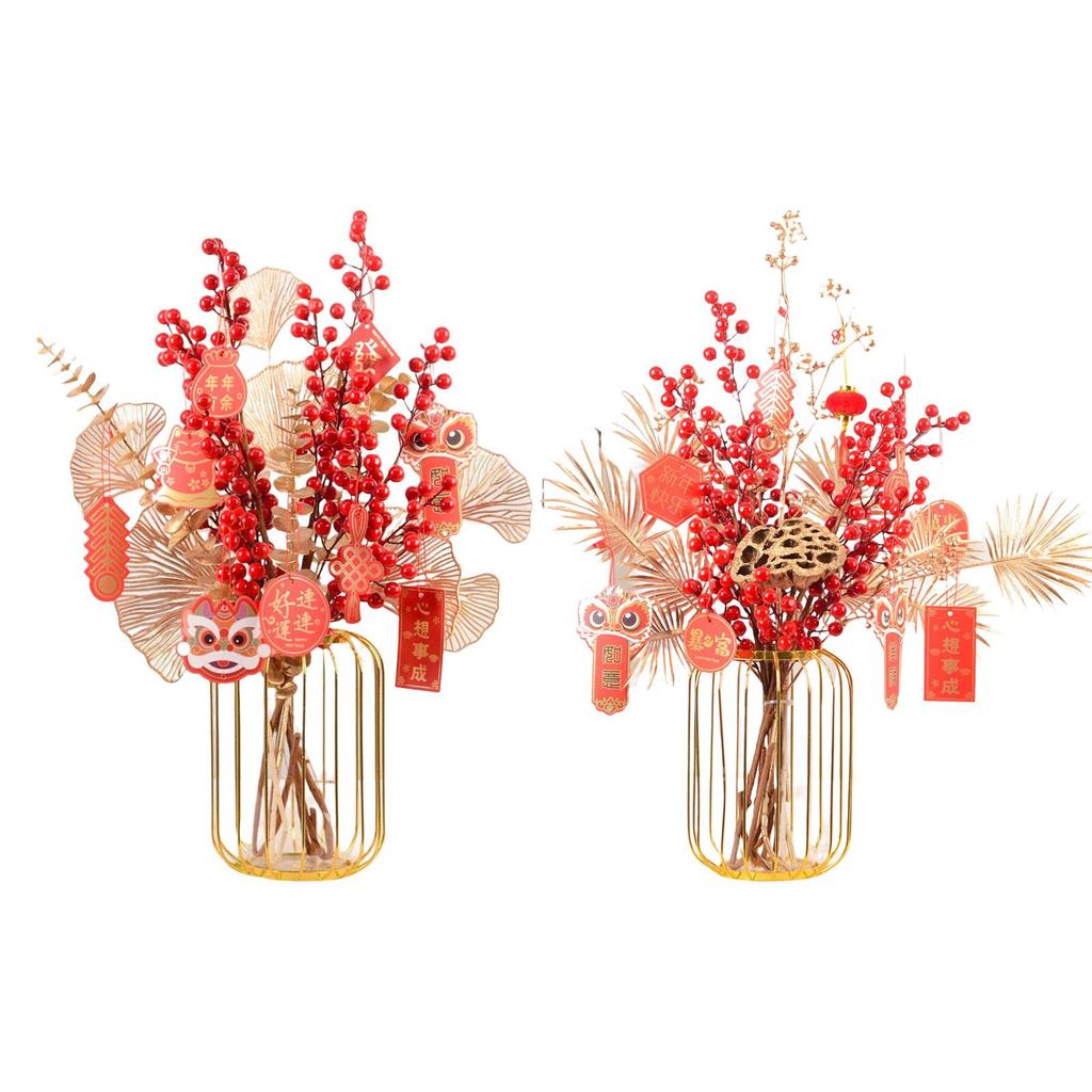 Flower Basket Ornament Year Table Centerpiece for Thanksgiving Scene Home Living Room Decor ,