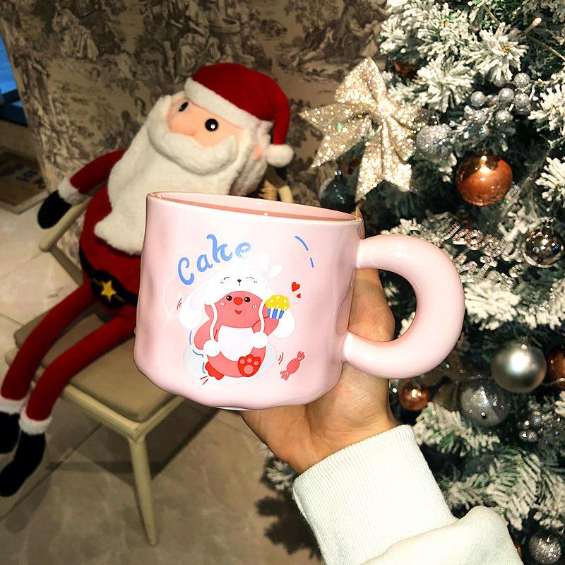 

Girl s Birthday Gift: Cartoon Beaver Mug for Couples, Best Friends, Sisters - Meaningful and High-Value Single Cup