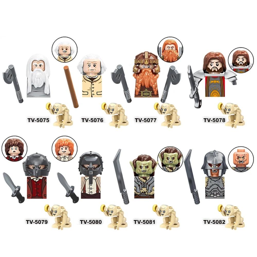 

Середньовічні фігурки Володаря Перснів Воїни Назгулів Вершник Кінь Лицарі Будівельні блоки Цеглинки Іграшки для дітей подарунки