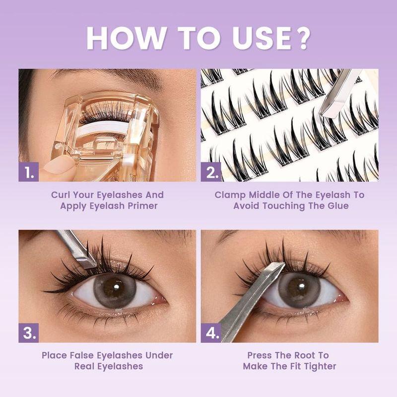 FOCALLURE - Glue-Free False Eyelash - CE06