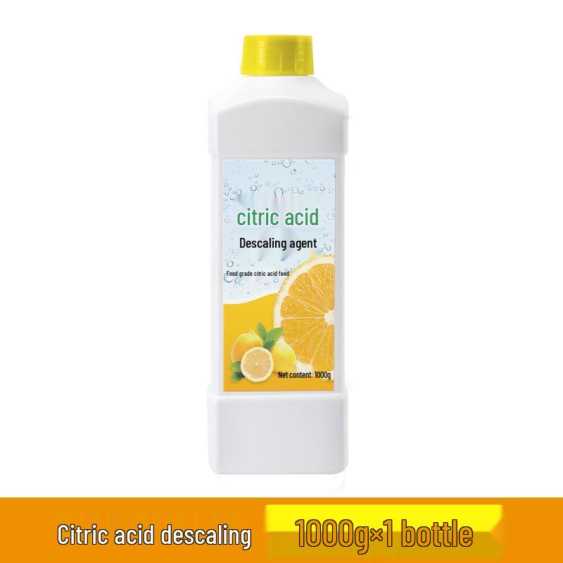 Food-Grade Citric Acid Descaler: Limescale & Tea Stain Cleaner for Kettles and Water Heaters.