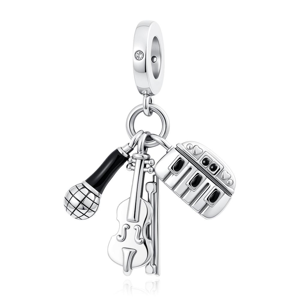 New Copper Charm Football Baseball Tennis Dumbbell Golf Pendant Fit Original Diy Bracelet Women'S Jewelry Cowboy