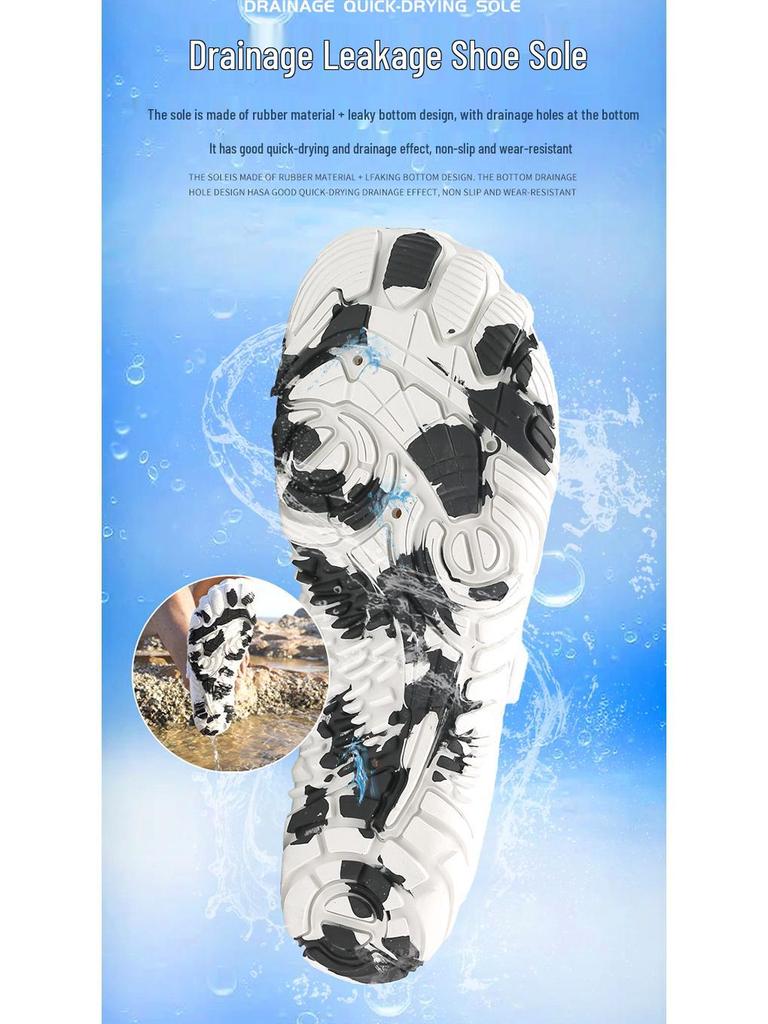 Unisex Non-Slip Trekking & Beach Shoes - Fashionable Swim, Wading & Fitness Footwear