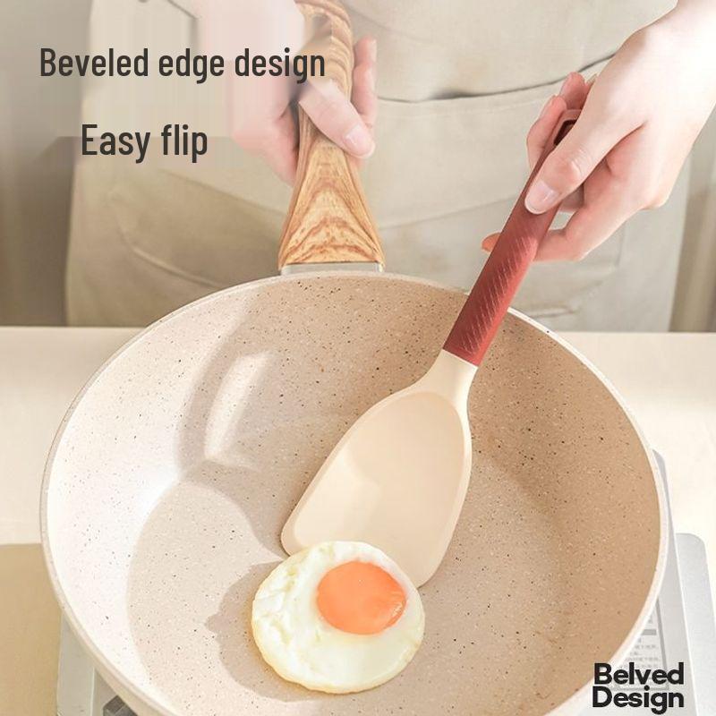 High-Temp Resistant Silicone Spatula for Non-Stick Cookware & Baby Food