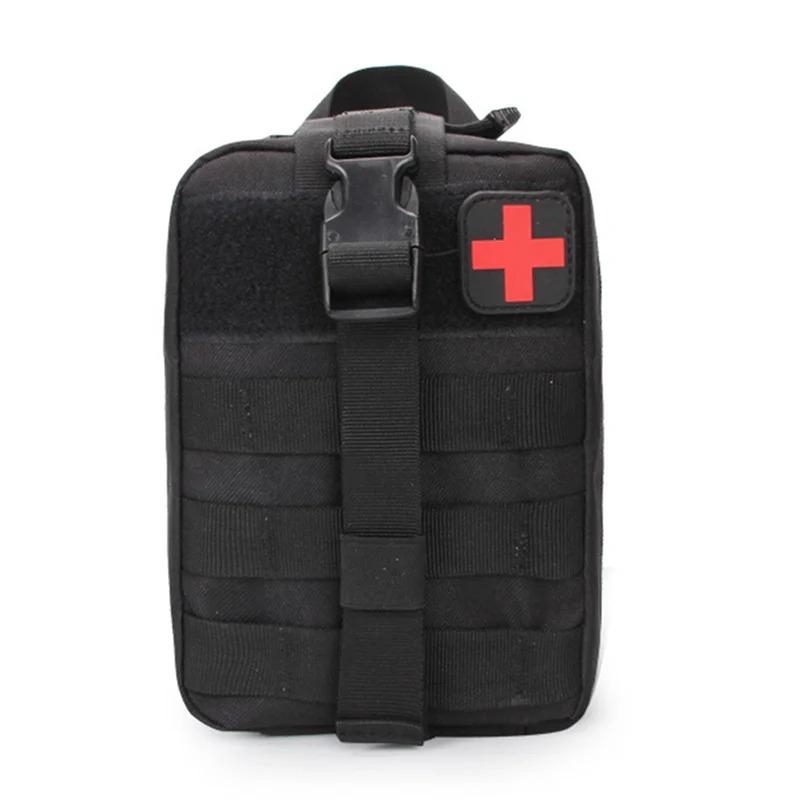 ערכת עזרה ראשונה חיצונית EDC ערכה רפואית Molle IFAK חבילת מותניים הישרדותית חירום ערכת EDC אביזרי ציד חיצוניים