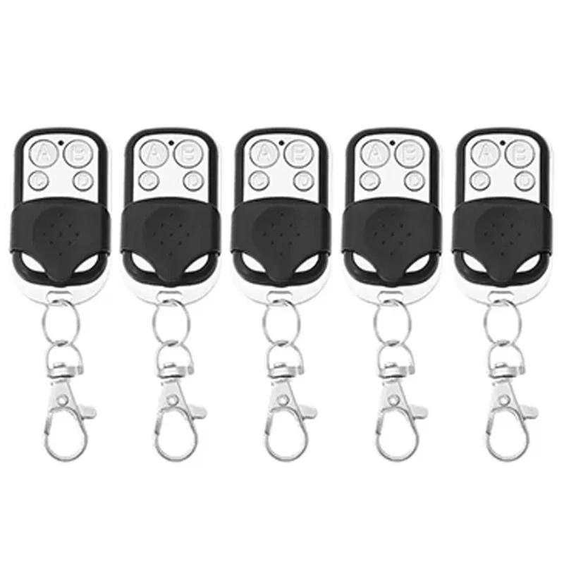 

5 PCS 433MHz 4 Button Remote Control Cloner for Electric Garage Door Opener Code Copying and Replication