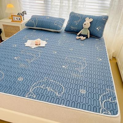 Summer Thailand Thickened Latex Cool Mat Three Piece Set, Washable, Fresh Ice Silk Air Conditioning Soft Mat Gift Wholesale