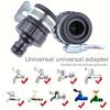 Connettore Universale per Tubo ad Alta Pressione con Filtro dell'Acqua Integrato - Adatto a Filettature EU/US, A Prova di Perdite per Pistole Lavaggio Auto & Giardin