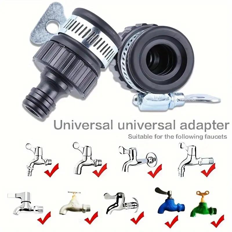 Connettore Universale per Tubo ad Alta Pressione con Filtro dell'Acqua Integrato - Adatto a Filettature EU/US, A Prova di Perdite per Pistole Lavaggio Auto & Giardin