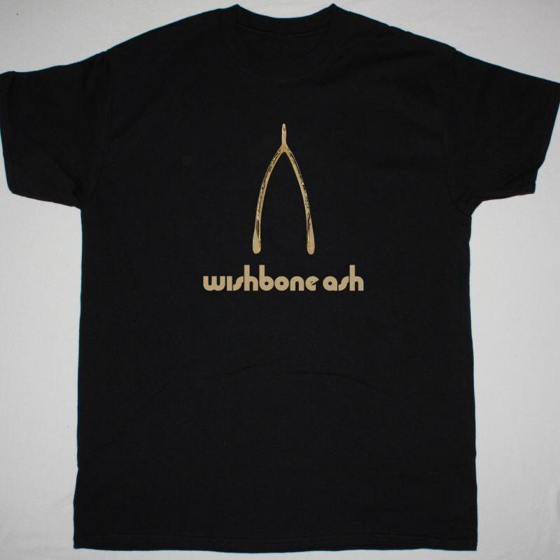 Wishbone Ash Album Men T-shirt Black Cotton Tee All Sizes S-5XL DI487 Unisex T-Shirt L