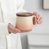 OLOEY Gradient Ceramic Mug with Lid