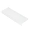 Acrylic Tilted Computer Keyboard Holder Low Front Lip Polished Finish Keyboard Riser Keyboard Holder for
