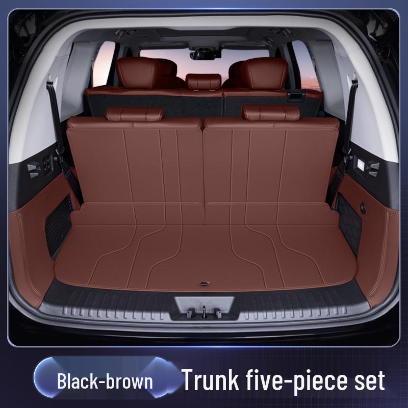 Exeed Lanyue 2026 Trunk Mat: Full Coverage Car Interior Decor for Six/Seven-Seater Models