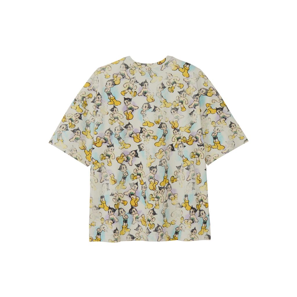ONITSUKA TIGER Astroboy Oversized Graphic Tee Men Tops Light-Blue 2181B236-400