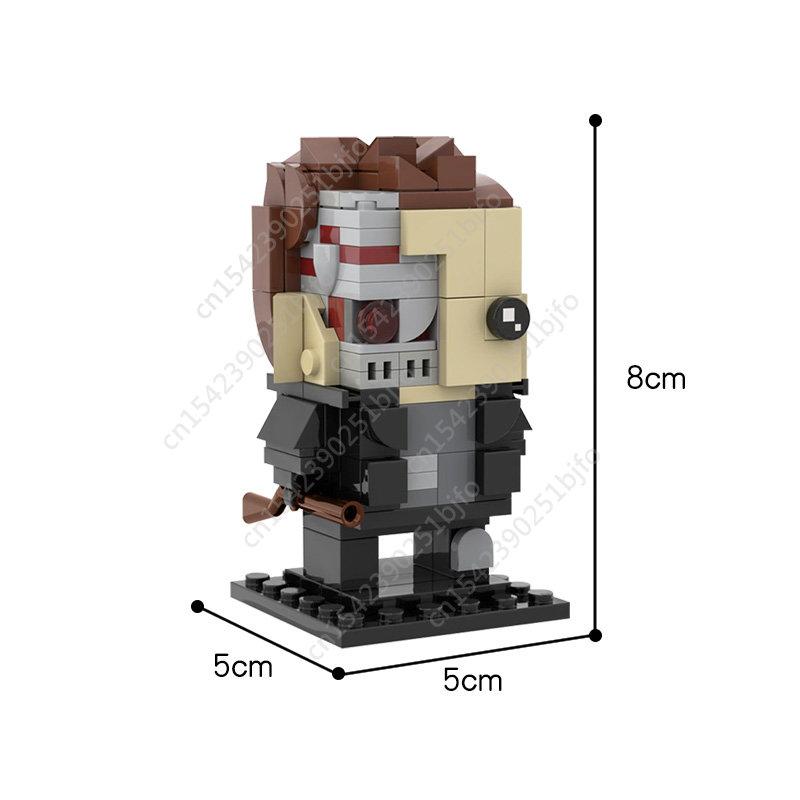 Moc Game Seria de filme Brickheadz Figura de acțiune Blocuri de construcție Asamblare Model Anime Figura Personaj de film Cărămizi Jucărie Copil