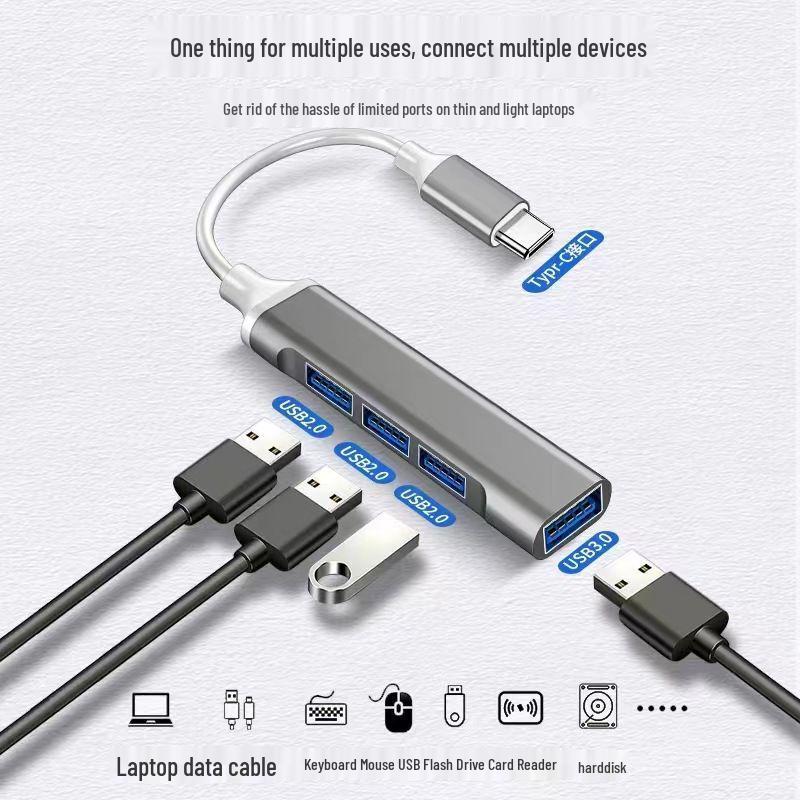 USB 3.0 Multi-Port Typ-C Adapter Hub für Laptops