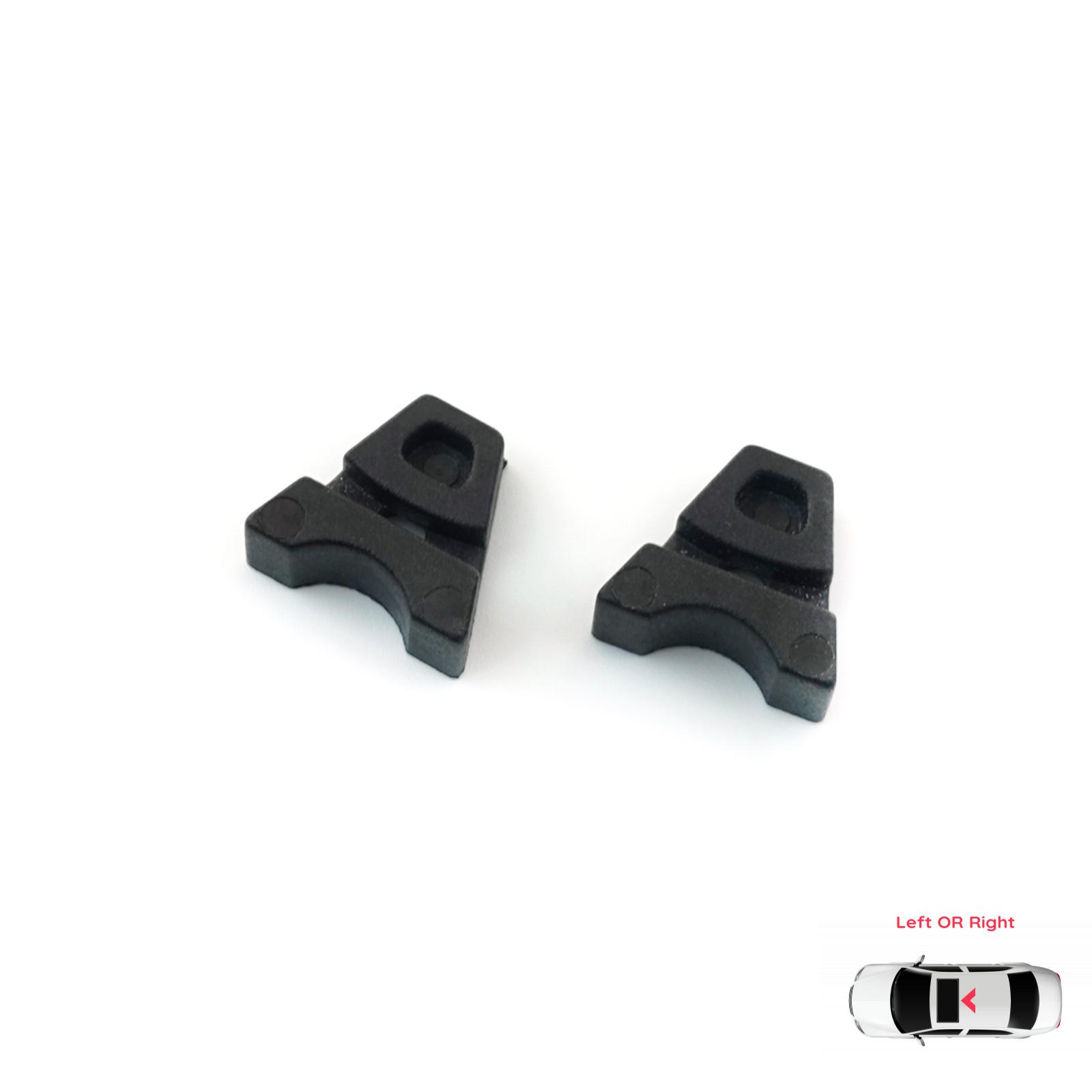 ESR533-1 2 peças de trilho de teto solar, guia de vidro deslizante, suporte de reparo para Mercedes CLA ACE Class W176 W177 W205 C207 C117
